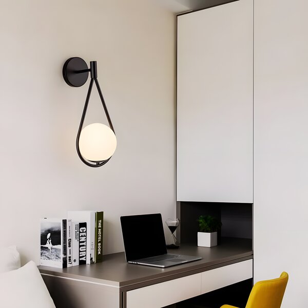 Lampa de perete G093-1W Black White
