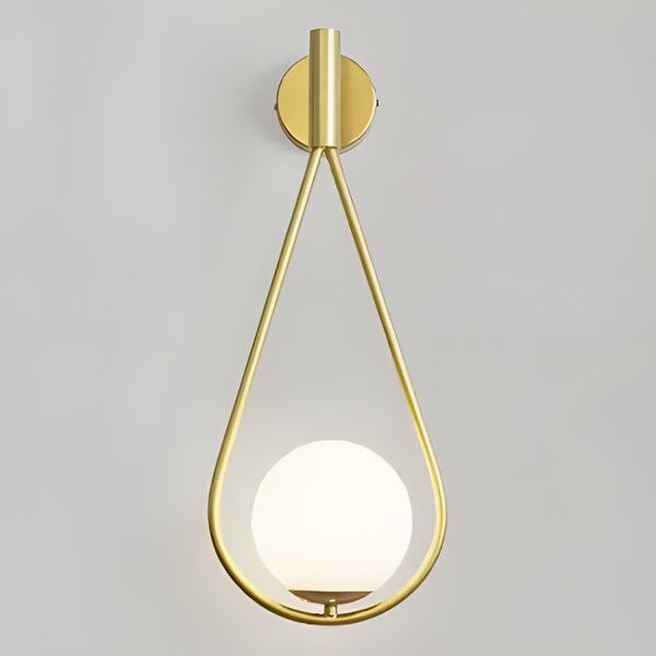 Lampa de perete G094-1W GOLD WHITE