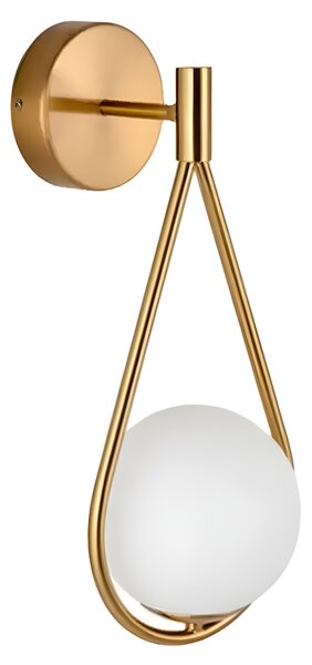 Lampa de perete G094-1W GOLD WHITE