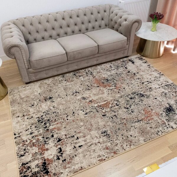 Covor Sufragerie Dormitor, Model Anny 33016 106, Gri Maro 58x110