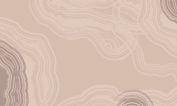 Fototapet Linii fluide în nuanțe calde de pământ, Fototapet abstracte, Fototapet populare, t00556 - Tapeko.ro