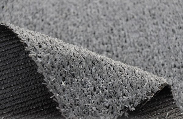 Gazon Iarba Artificiala 7 mm, Diverse Latimi, Gri 100 x 300