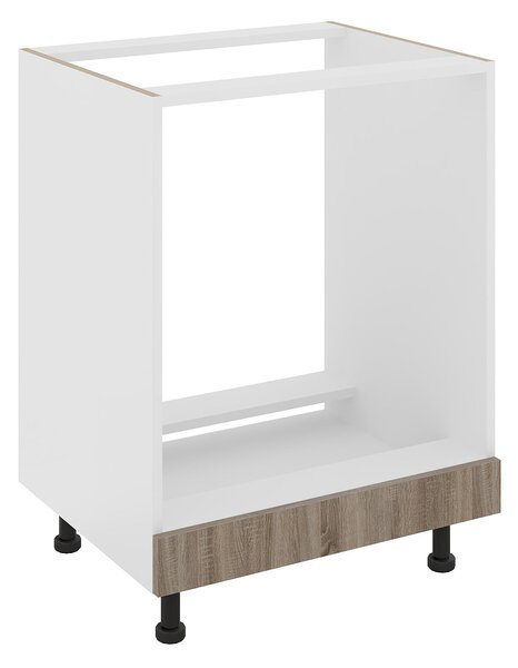 Corp haaus Karo, Stejar Sonoma Inchis/Alb, 60 x 50 x 80 cm