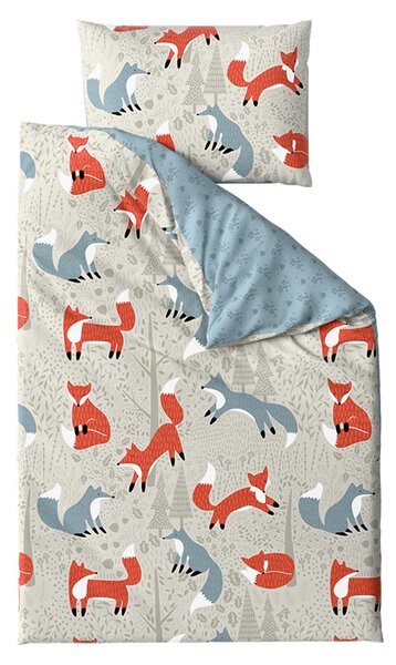 Lenjerie de pat creponata pentru patut Renforce FOXIVA grena Dimensiune lenjerie de pat: 45 x 65 cm | 90 x 140 cm