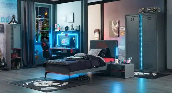 Birou cu suprapozabil pentru gaming,Arcade