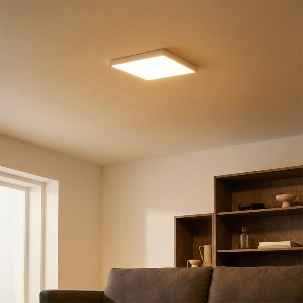 Brilagi - Plafonieră LED ESTELA SQUARE, 24W, 230V, 31x31 cm, alb