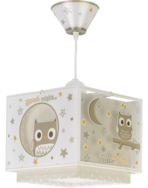 Dalber D-63392 - Lustră copii GOOD NIGHT 1xE27/60W/230V