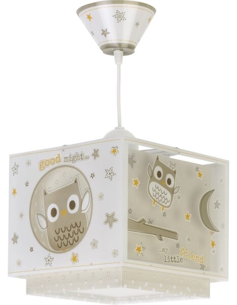 Dalber D-63392 - Lustră copii GOOD NIGHT 1xE27/60W/230V