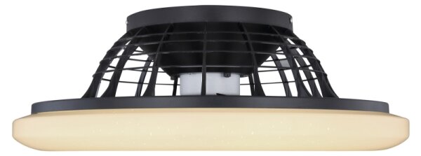 Plafonieră LED dimabilă cu ventilator Globo 03628B LED/30W/230V + telecomandă