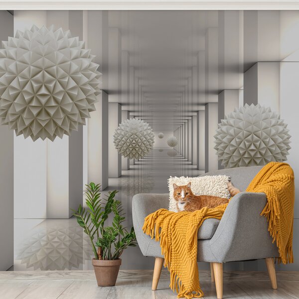 Tapet Fluture maro, Fototapet 3D, u63738 : Uwalls.ro