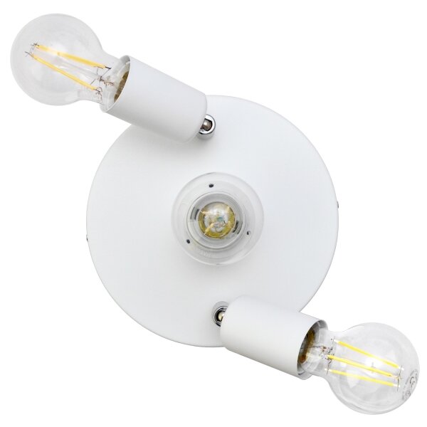 Spot CENTRO 3xE27/15W/230V alb