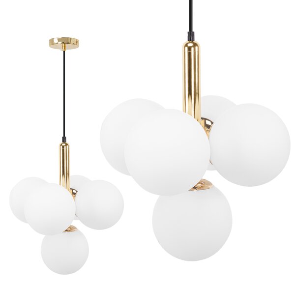Lampă suspendată APP1574-5CP Gold