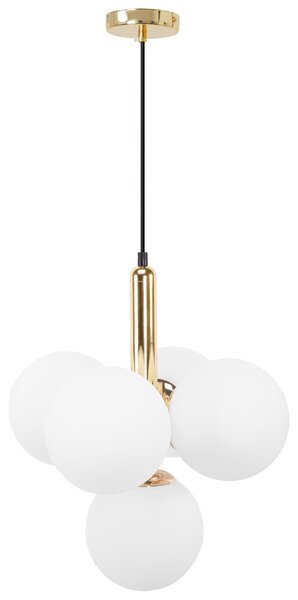 Lampă suspendată APP1574-5CP Gold