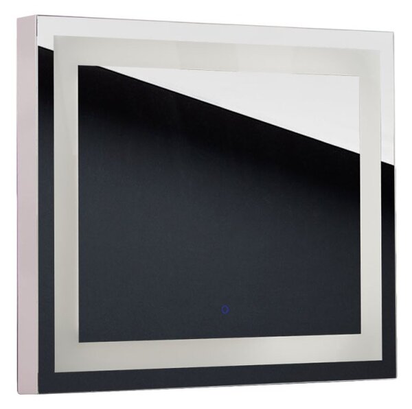 Oglinda iluminata LED, 3 culori lumina, reglare intensitate, USB