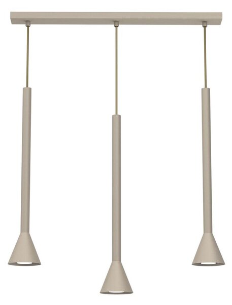 Lustră pe cablu MAZZO 3xGU10/8W/230V bej