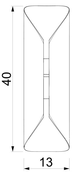 Aplica de perete BARBOS, 2xG9/8W/230V, crem