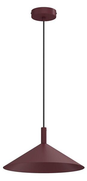 Lustră pe cablu ANEGA, 1x soclu GX53, 15 W, 230 V, diametru 30 cm, burgund