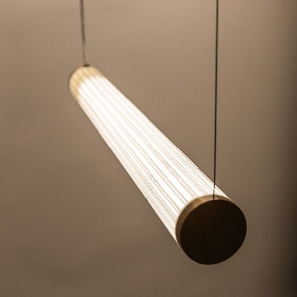 Zuma Line 1234 - Lustru LED dimabil pe cablu COMO LED/64W/230V 2700-6500K auriu + telecomandă