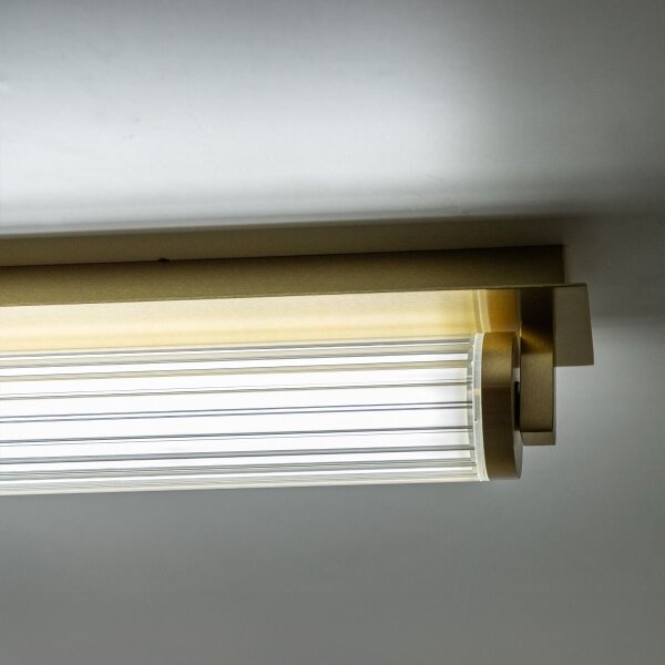 Zuma Line 1235 - Aplică de perete LED dimabilă COMO, LED/26W/230V, 2700-6500K, auriu + telecomandă