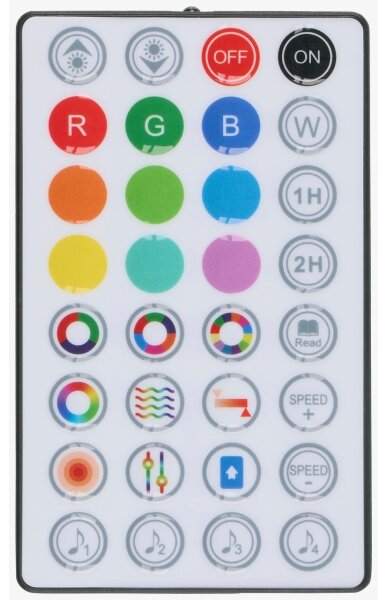 Grundig - Lampă de podea LED RGB reglabilă, 2-în-1, LED/230V, cu telecomandă