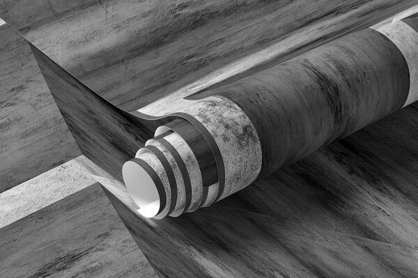 Tapet Lemn, stil e alb-negru, Fototapet Perspectivă, u45797 : Uwalls.ro