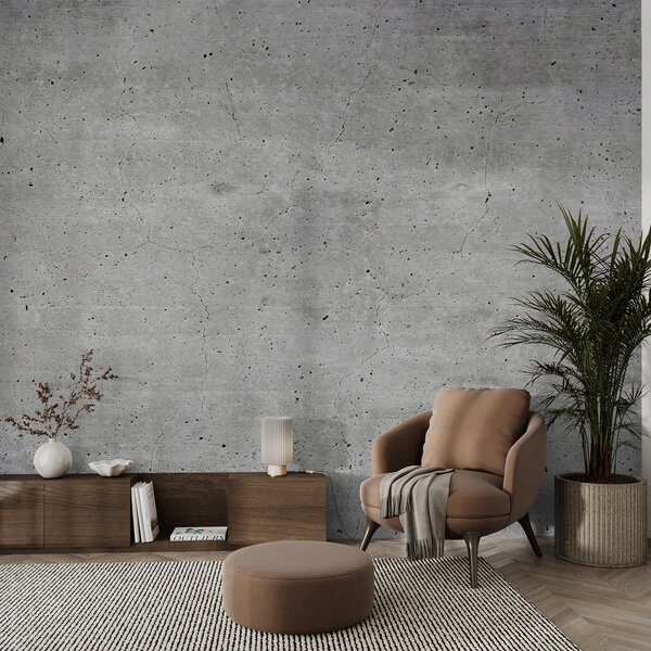 Tapet Gri, model e beton, Fototapet Textură, Fototapet Piatra, u13522 : Uwalls.ro