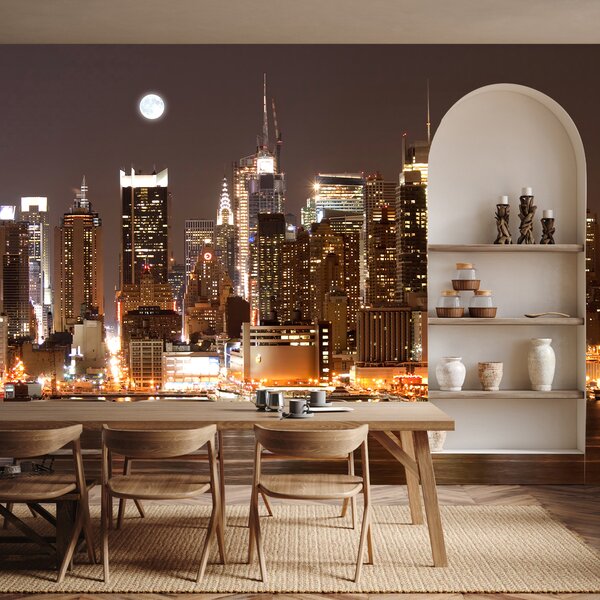 Tapet Malul mării din New York, Fototapet orașe și țări, u57923 : Uwalls.ro