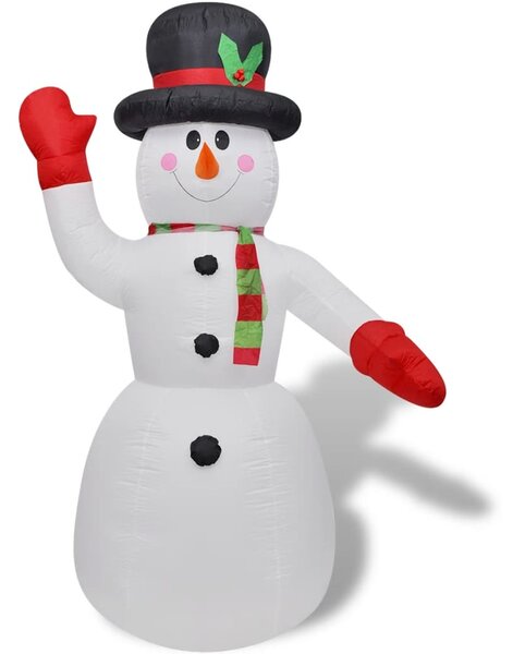 Om de zăpadă gonflabil, 240 cm