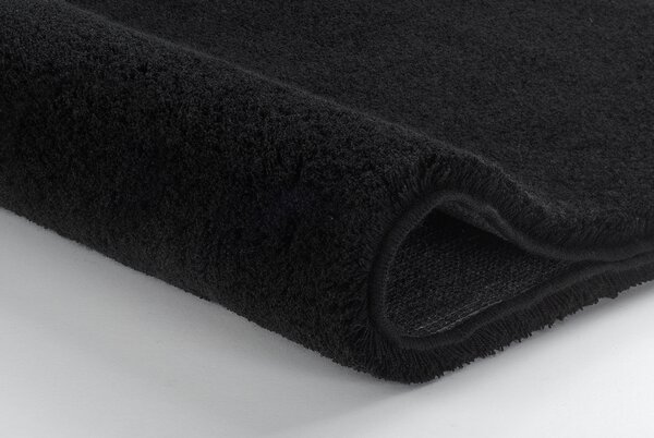 Kleine Wolke Relax covor de baie 100x60 cm dreptunghiular negru 5405926360