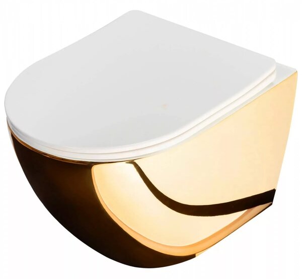 Vas de wc Gold suspendat+capac slim softclose