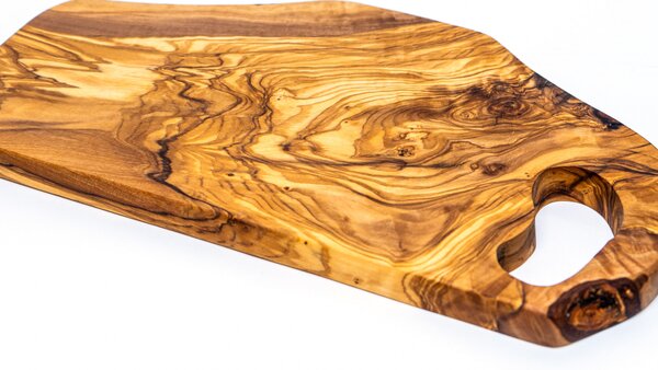 Tocator Toscana din lemn de maslin 50 cm