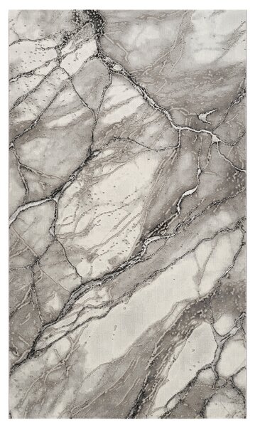 Covor Modern Living , Dormitor Dreptunghiular Marmara T159A Gri (Alege dimensiunea: 100X200 cm)