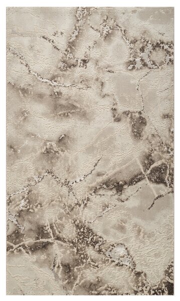 Covor Modern Living , Dormitor Dreptunghiular Marmara T160A Crem Bej (Alege dimensiunea: 100X200 cm)