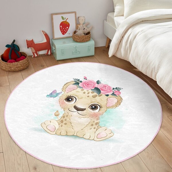 Covor pentru copii alb ø 100 cm Comfort – Mila Home