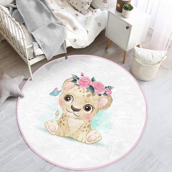 Covor pentru copii alb ø 100 cm Comfort – Mila Home