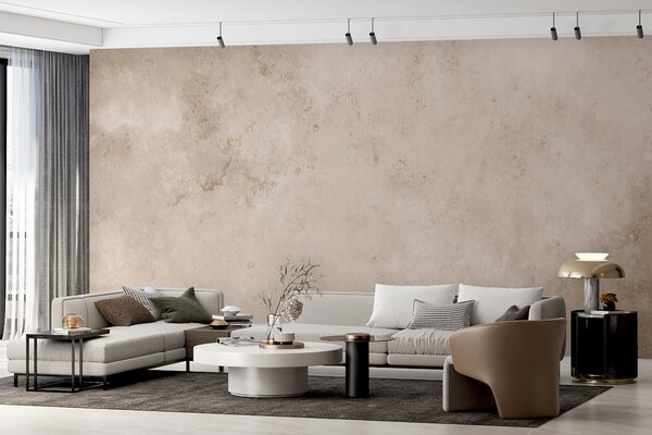 Tapet Perete din beton bej, Fototapet Textură, u97236 : Uwalls.ro