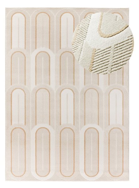 Covor crem 160x230 cm Flora – Universal