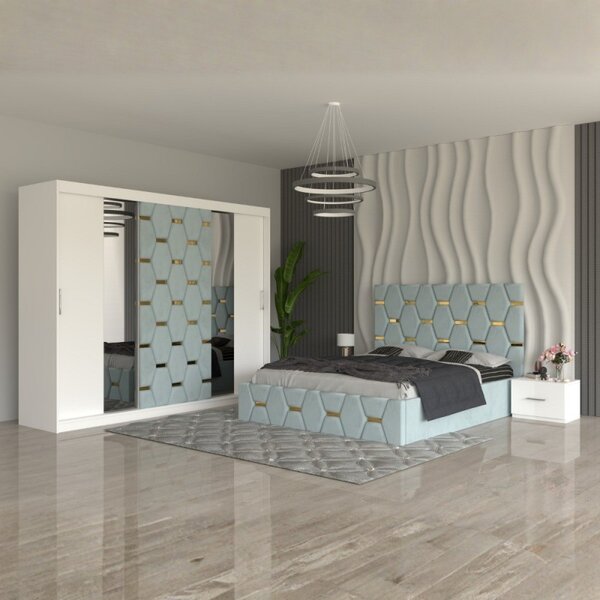 Dormitor Sofia Lemon 160x200