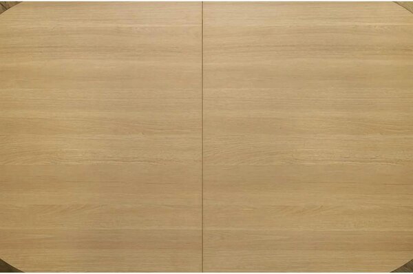Masa extensibila GIACOMO, stejar/negru, 180/240x100x76 cm