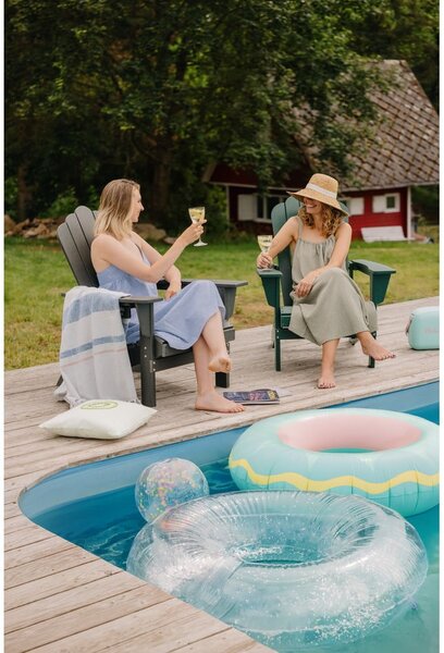 Fotoliu de grădină verde din plastic Adirondack – Bonami Selection