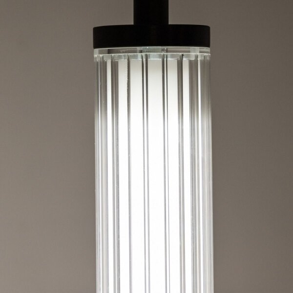 Zuma Line 1237 - Lustră LED dimabilă pe cablu COMO LED/26W/230V 2700-6500K neagră + telecomandă