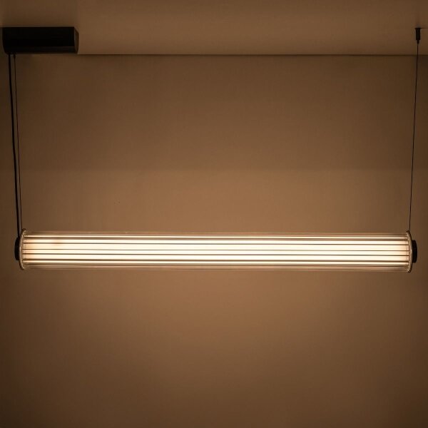 Zuma Line 1236 - Lustră LED reglabilă pe cablu COMO LED/39W/230V 2700-6500K neagră + telecomandă