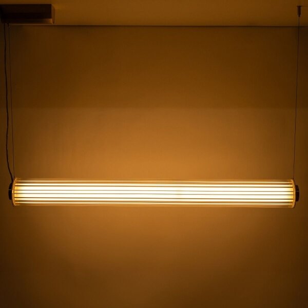 Zuma Line 1232 - Lustră LED dimmabilă pe cablu COMO LED/39W/230V 2700-6500K auriu + telecomandă
