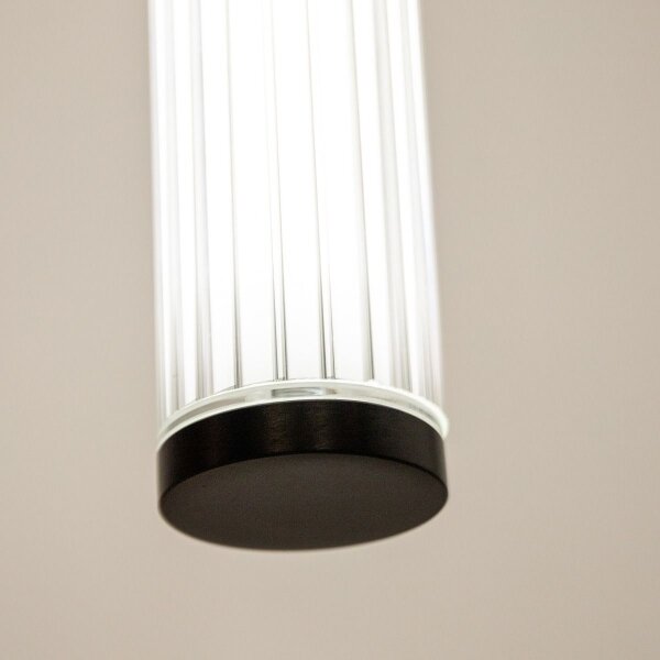 Zuma Line 1237 - Lustră LED dimabilă pe cablu COMO LED/26W/230V 2700-6500K neagră + telecomandă