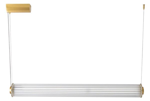 Zuma Line 1232 - Lustră LED dimmabilă pe cablu COMO LED/39W/230V 2700-6500K auriu + telecomandă