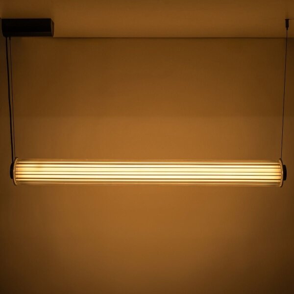 Zuma Line 1236 - Lustră LED reglabilă pe cablu COMO LED/39W/230V 2700-6500K neagră + telecomandă