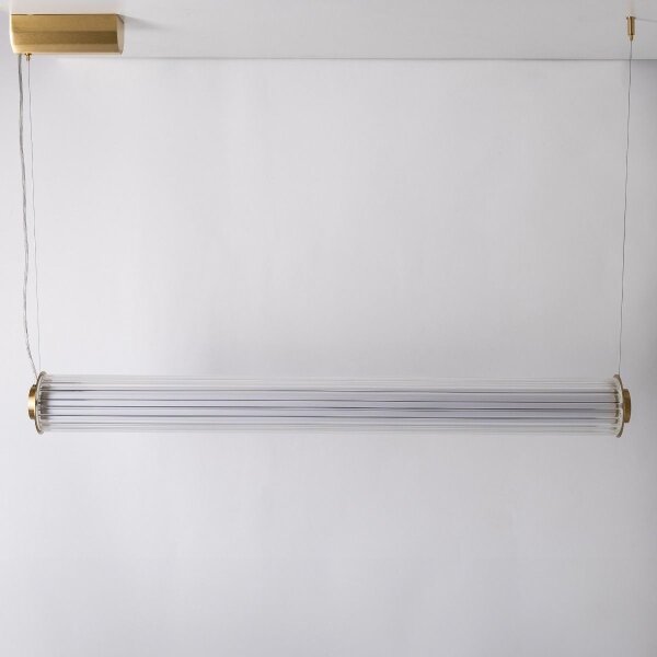 Zuma Line 1232 - Lustră LED dimmabilă pe cablu COMO LED/39W/230V 2700-6500K auriu + telecomandă