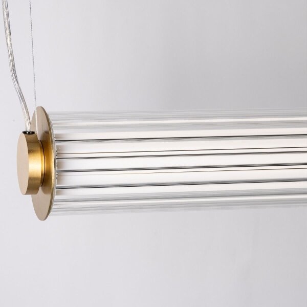Zuma Line 1232 - Lustră LED dimmabilă pe cablu COMO LED/39W/230V 2700-6500K auriu + telecomandă