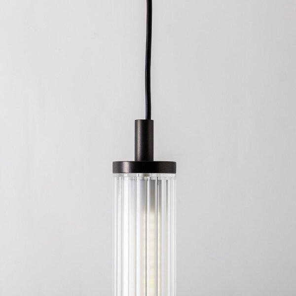 Zuma Line 1237 - Lustră LED dimabilă pe cablu COMO LED/26W/230V 2700-6500K neagră + telecomandă