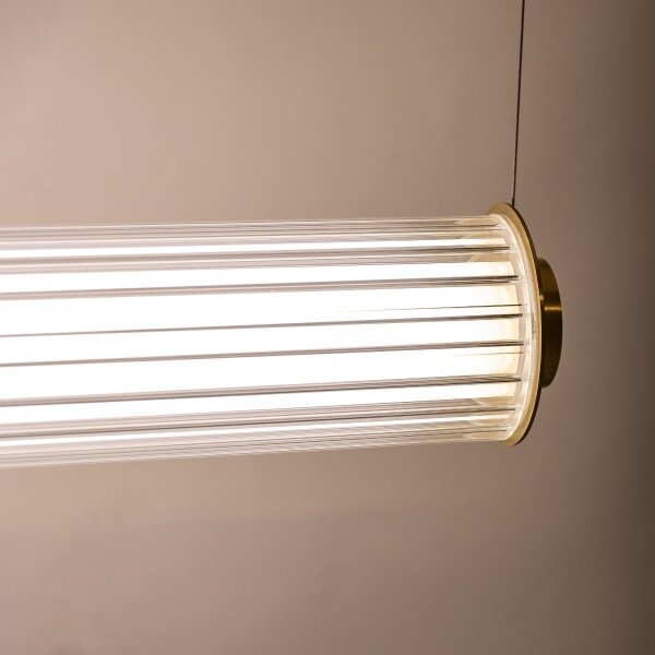 Zuma Line 1232 - Lustră LED dimmabilă pe cablu COMO LED/39W/230V 2700-6500K auriu + telecomandă